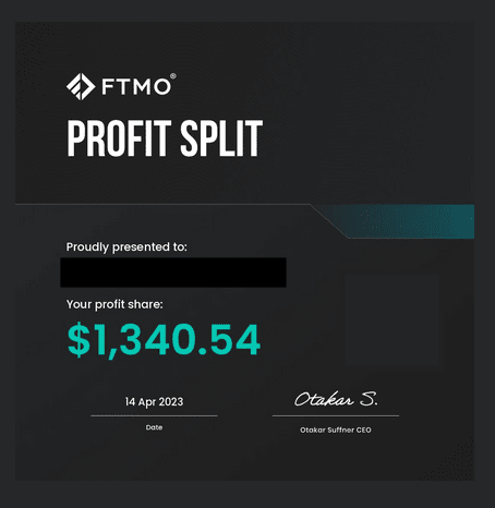 Recent payout proof proof 8 of 16